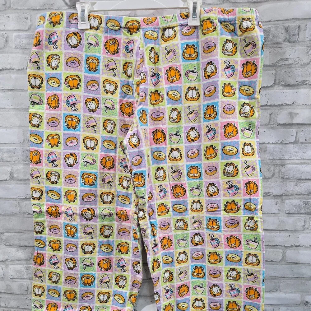 Garfield Cat Comic Handmade‎ PJ Pants Women Pajamas 3XL 22W